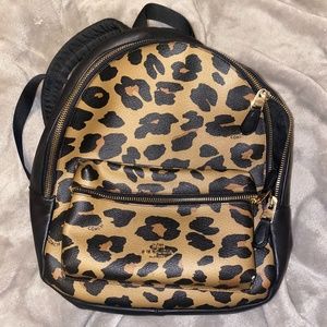 Coach Cheetah Print bookbag.